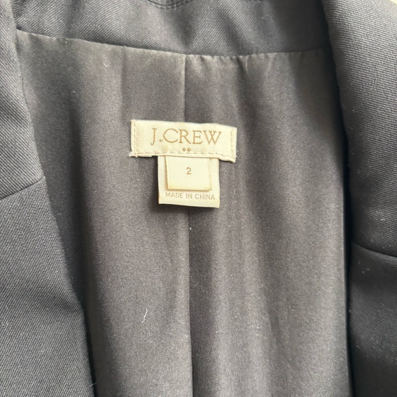 J Crew Wool-Blend Blazer Classic Suit Jacket - Picture 2 of 3